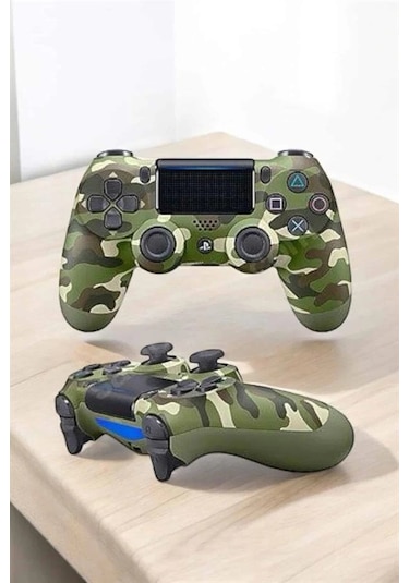 Ceylan Adam Kamuflaj Desenli Joystick Ps4 Oyun Kolu