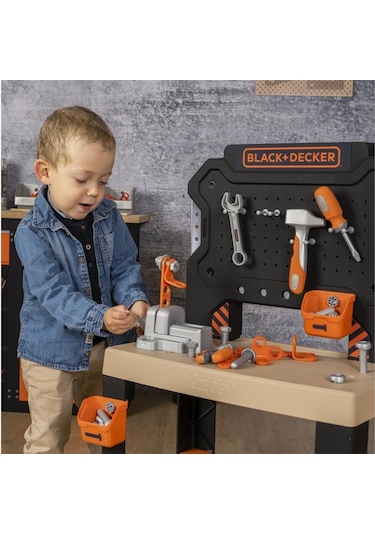 Smoby Black & Decker Bricolo Tamir Tezgahı 360739