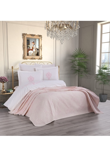 Özdilek Paradise Çift Kişilik Gelin Seti Pudra