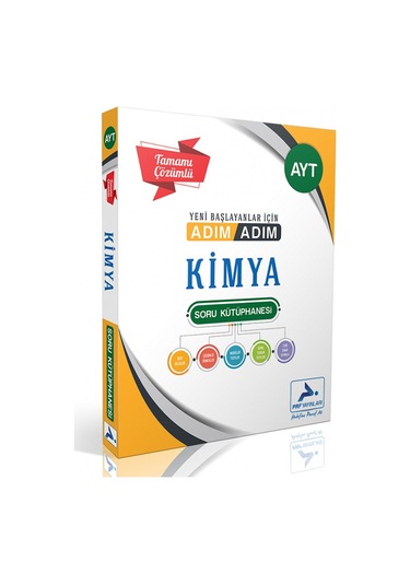 AYT Kimya Adım Adım Tamamı Çözümlü Soru Kütüphanesi -  PRF Paraf Yayınları