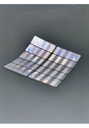 Anruspack Beyaz Yansıtıcı Etiketler 240302597