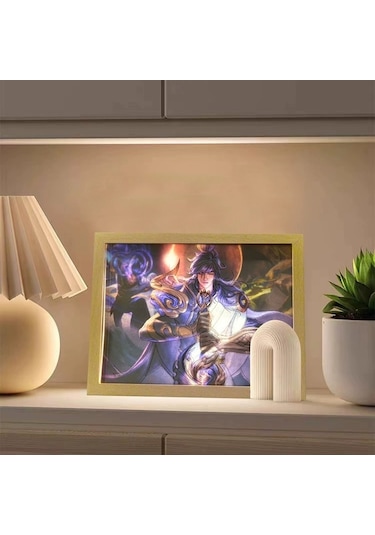 Karikatür One Piece Nika Luffy Gear 5 Işık Lambası Zoro Ace Hediye 7 Çok Renkli