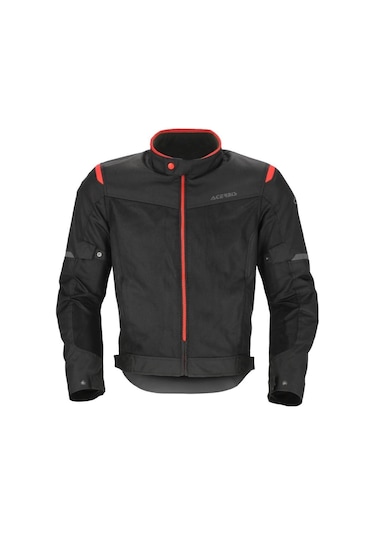 Acerbis Ce Ramsey Wented 2.0 Yazlık Mont Siyah Kırmızı