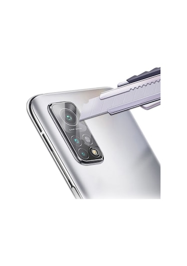 Xiaomi Mi 10T Pro Tempered Cam Kamera Koruyucu Şeffaf (483263859)