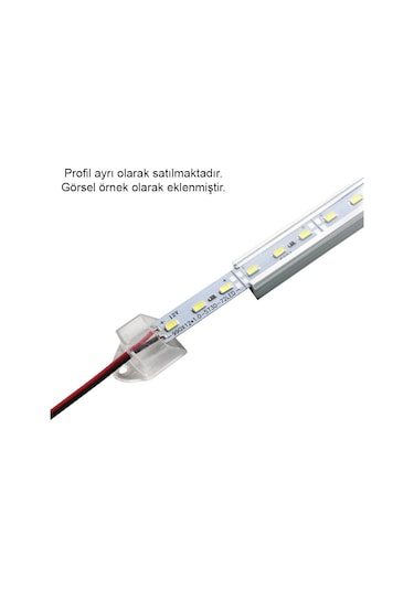 12 Volt Bantlı 5730 Ledli Led Bar Alüminyum Çubuk Led 72 Ledli