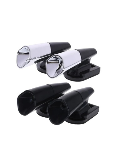 Mufunye Araç Ultrasonik Hayvan Engelleme Cihazı, Led Işıklı Vahşi Hayvan Uyarıcısı, Rüzgar Aktifli 2 Adet Gümüş