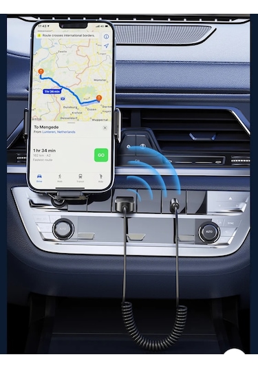 Toocki Aux Bluetooth Mikrofonlu 3.5mm 5.0 Verici Araç Kiti