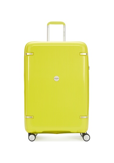 Pierre Cardin Büyük Boy %100 Polipropilen Valiz Yeşil 04pc7070