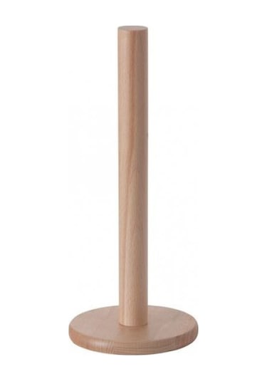 IKEA PAMPIG 30 CM MASİF AHŞAP KAYIN KAĞIT HAVLULUK HAVLU TUTUCU