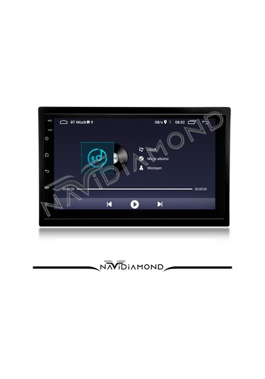 Navidiamond Mx71S 7 Inch 2 Gb Ram Android 10.1 Multimedia Teyp