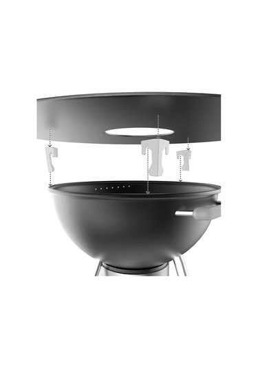 Ulzyvf Set Plakaları Fıçısı Parçası Evrensel Ateş Ocakları 6'lı Gümüş