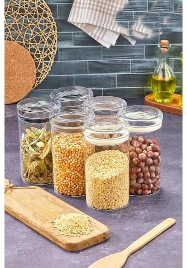 Cooker Borosilikat Kavanoz 18 Cm 1 Adet Şeffaf