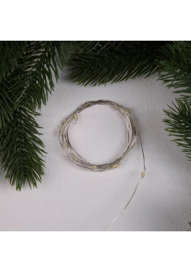 Luazon Lighting Pilli Erciş Işıklı, 2 M 175967358 Beyaz