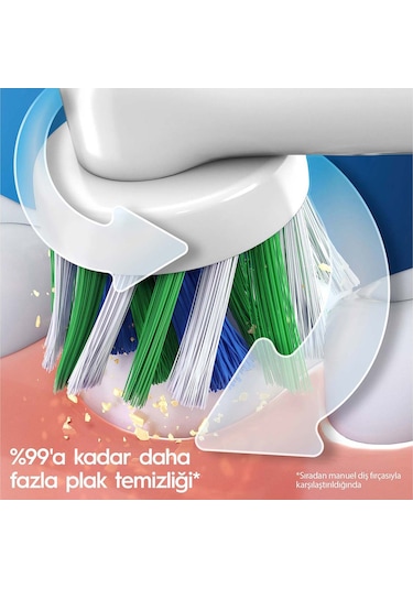 Oral-B Vitality Pro Şarjlı Elektrikli Diş Fırçası Beyaz Koruma ve Temizlik