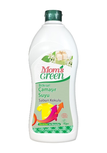Mom's Green  Bitkisel Sabun Kokulu Çamaşır Suyu