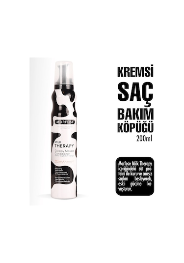 Morfose Milk Therapy Saç Köpüğü 200 ML