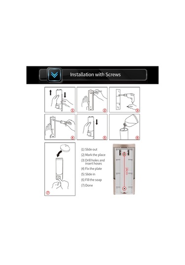 Chuangdıan Manuel El Sabunluk İle Çift Taraflı Köpük,beyaz Diğer