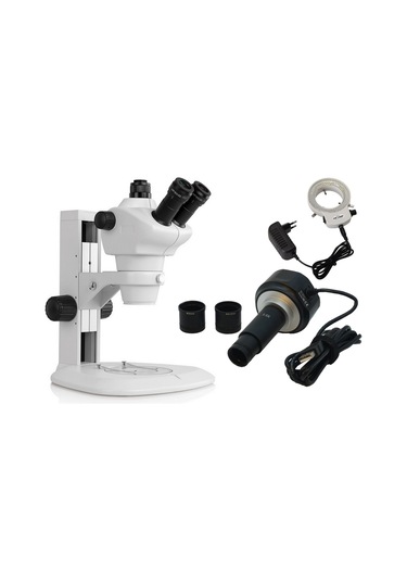 Ece Opto-edu Dijital Mikroskop Trinoküler Stereo Zum 5mp Usb Kame