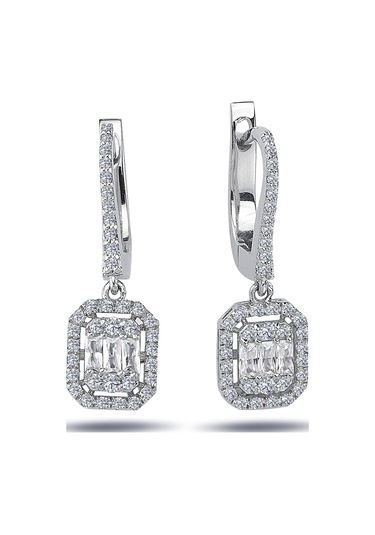 Lova 0,73 Karat Baget Pırlanta Küpe - 3030047