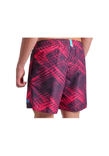 Arena Water Prints Beach Erkek Mor Deniz Şortu 007153911 Mor
