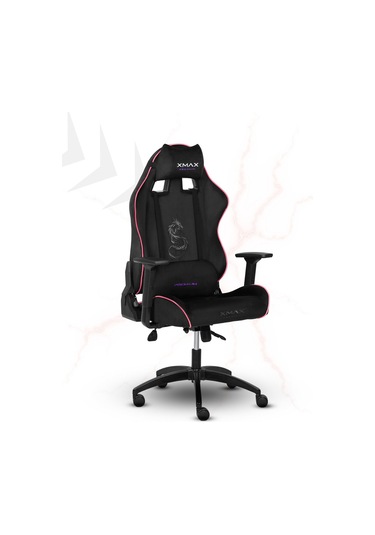 Rio Balerion Terletmez Kadife Kumaş Siyah Gaming Oyuncu Koltuğu - 11 Siyah