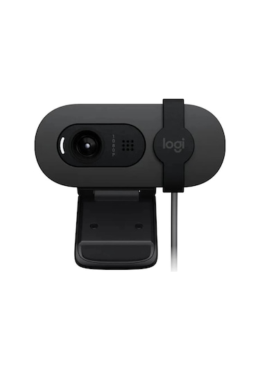 Logıtech Brıo 100 Full Hd 1080p Mikrofonlu Web Kamera Siyah 960-001585