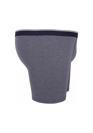 Starbattal Erkek Büyük Beden Likralı Uzun Paça Boxer 11906-242 - Antrasıt