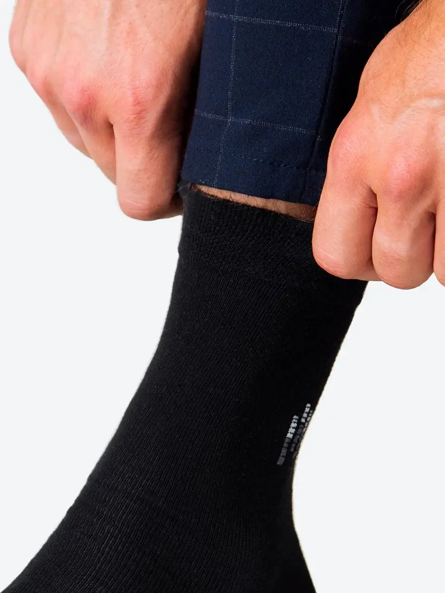 Happyfox Yüksek Bilekli Çoraplar 6 Çift Set 169524324 Siyah