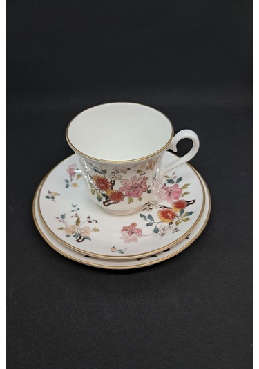 China Garden Vintage Çay Fincanı 3 Parça