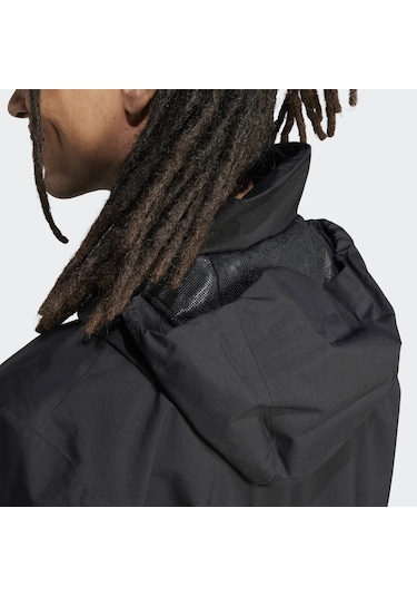 Adidas Terrex Multi Essentials 2ın1 Erkek Siyah Outdoor Ceket Jm8697 Siyah