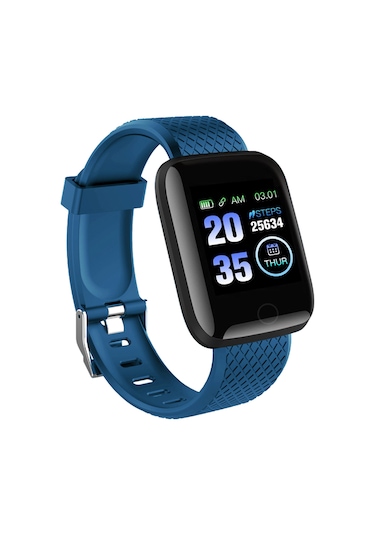 Tenfowee "116plus Akıllı Bileklik: Adım Sayar, Uyku Takip, Kalp Atışı Ölçer, Çoklu Spor Modu Ve Bildirimler"