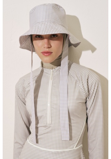 Bağlamalı Bucket Şapka Pötikare Pötikare