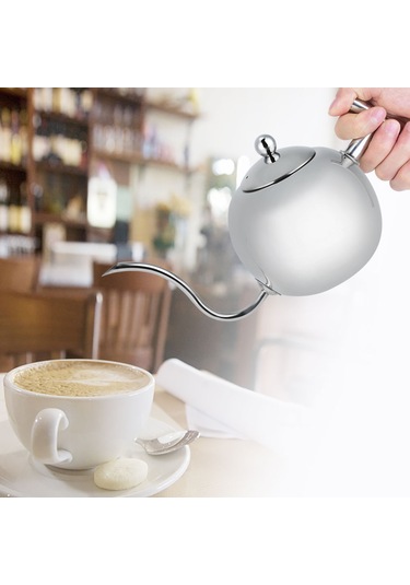 Paslanmaz Çelik Kahve Çaydanlığı Kahve Dökme Damlama Diğer