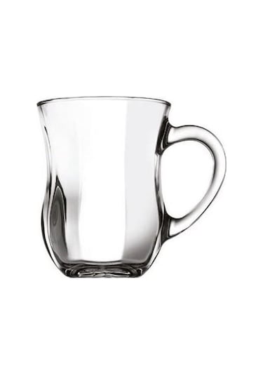 PAŞABAHÇE 55373 KULPLU ÇAY BARDAĞI 6LI