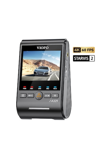 Viofo A329 4k Hdr Sony Starvis 2 Sensörlü Wi-fi 6 Ssd Destekli Gps'li Araç Kamerası