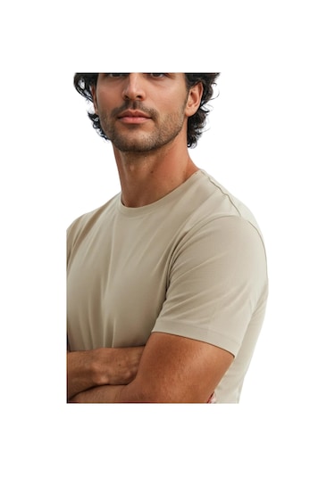 Ar-ma Erkek Bisiklet Yaka Tişört Regular Fit Pamuk Süprem Basic Baskısız Y31344408002 Gri 2XL Ar-ma Erkek Bisiklet Yaka Tişört Regular Fit Pamuk Süprem Basic Baskısız Y31344408002 Gri 2XL