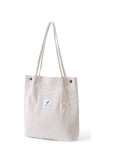 Szypzstore Kanvas Çanta, Sınıf Kanvas Çanta, Omuz Çantası, Kampüs Çapraz Askılı Çanta Pov7a0 Bej