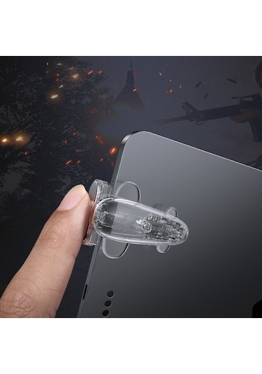 Baseus Tablet Oyun Tetiği Şeffaf