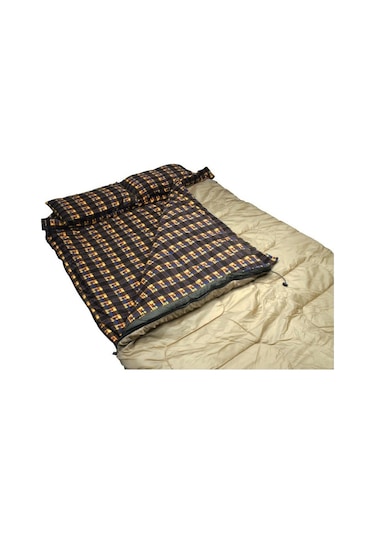 Nurgaz Campout Çift Kişilik Winter Comfort Uyku Tulumu Çok Renkli