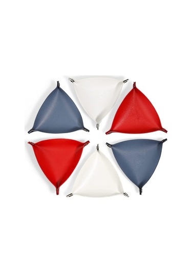 Katlanabilir Fonksiyonel Pu Deri Depolama Tablası - Çeşitli Renkler - Dayanıklı Ve Stoklu Çok Renkli Çok Renkli