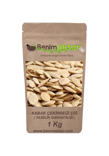 BenimAktar Kabak Çekirdeği Çiğ 1 KG