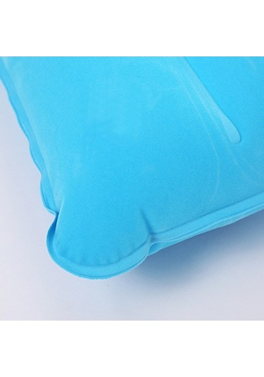 Prestigegoods Desert & Fox Outdoor Hafif Şişme Kamp Yastığı, Bebek Mavisi, 42x24cm, Uygun Çocuklar İçin Bebek Mavisi