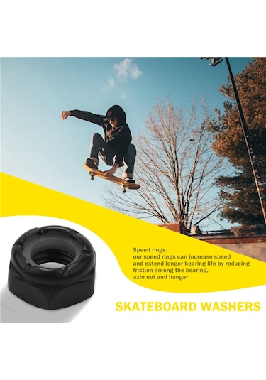 56 Parça Kaykay Kamyonu Donanım Seti Ara Parçalar Dahil Gümüş&siyah Gümüş - Siyah