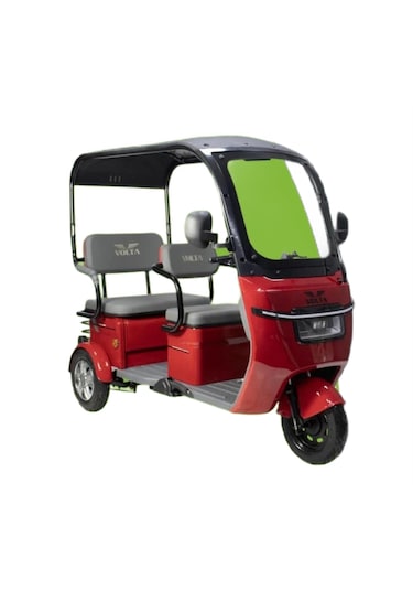 Volta VM5 Neo Üç Tekerlekli Elektrikli  Moped Kırmızı