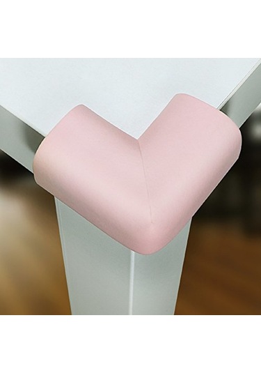 Agubugu Baby - Kauçuk Köşe Koruyucu - Pembe 4 Adet