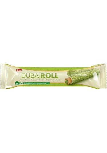 Elvan Dubai Roll Gofret 18 Gr. 24 Adet (1 Kutu)