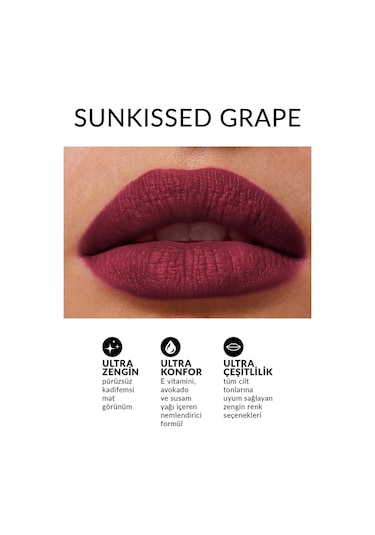 Avon Ultra Mat Ruj Sunkissed Grape