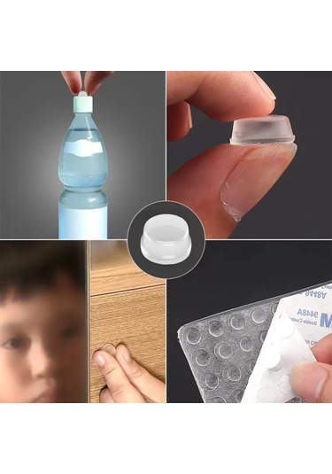 Expertland Kendinden Yapışkanlı Mobilya Amortisör, 20 Adet. 265863479 Beyaz