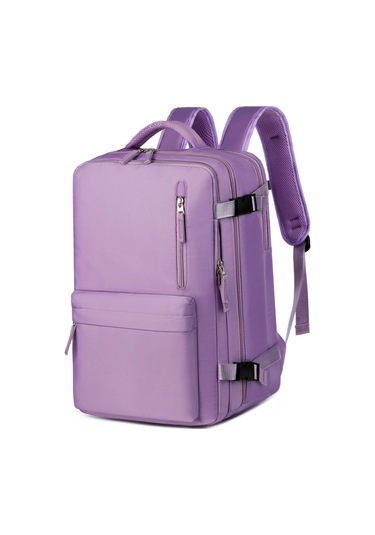 Sırtçantası Kadın Büyük Kapasiteli Çok Fonksiyonlu Sırtçantası Dark Purple