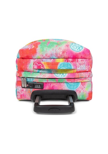 Eastpak Transit'r S Kabin Boy Çekçekli Tekerlekli Valiz 3o9 Çok Renkli